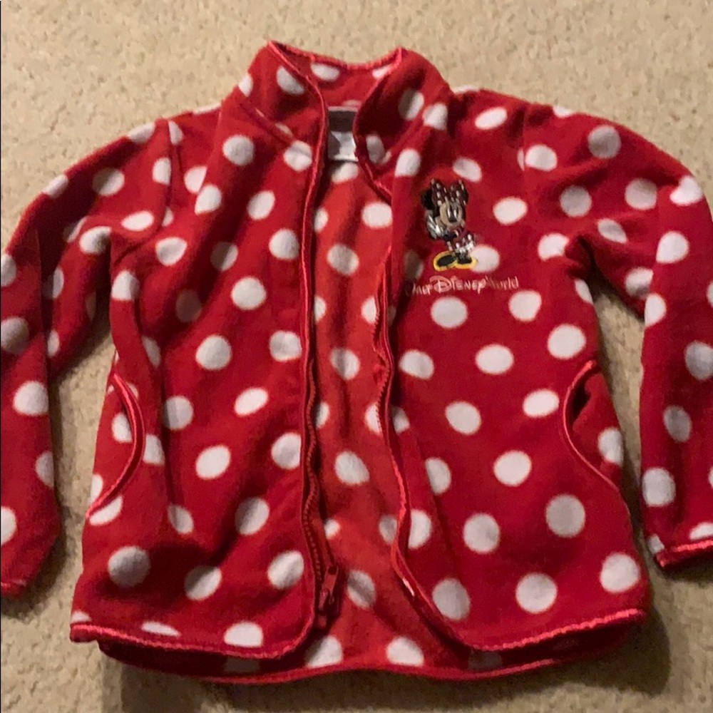 Minnie Mouse zip up